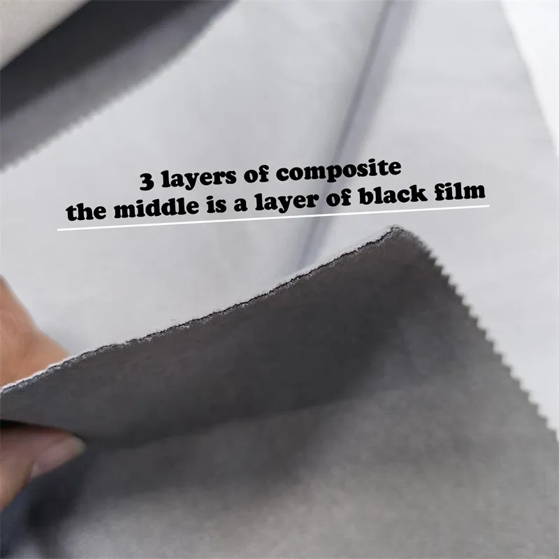 Customized Composite blackout curtain fabric